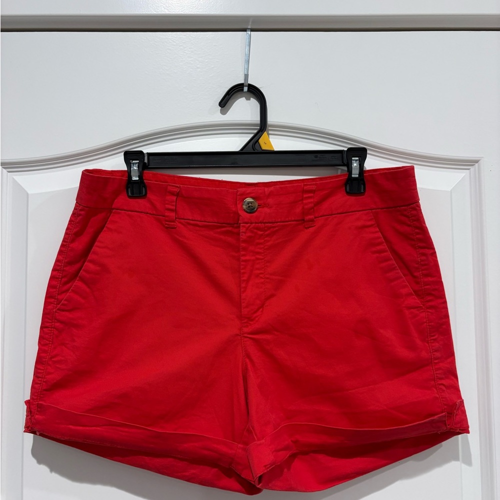 Old Navy Bright Red Women's Bermudas